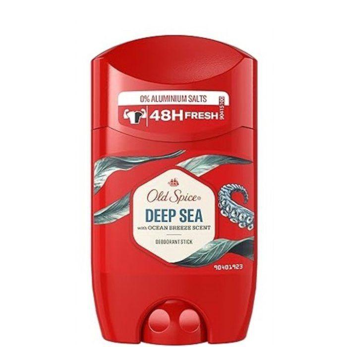Déodorant - OLD SPICE - Deep Sea - 50ml - 48h de protection - Sans aluminium