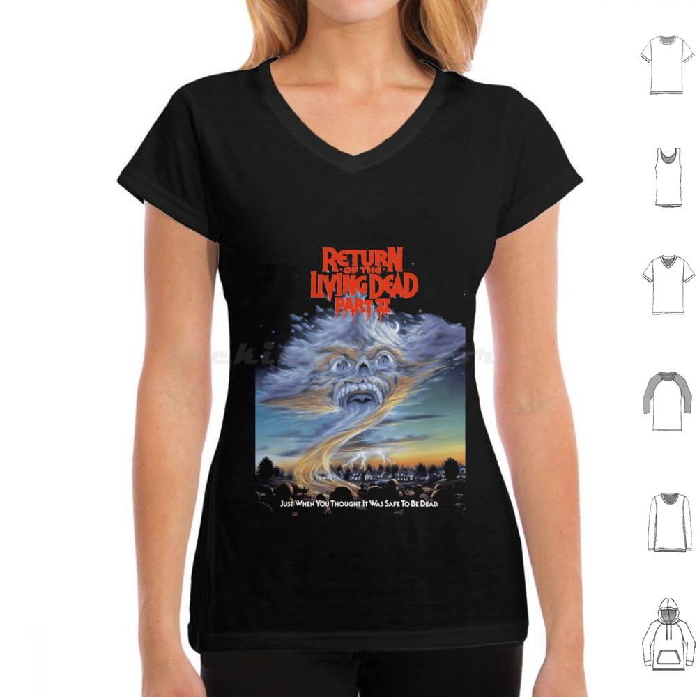Return Of The Living Dead Part IiArtwork T Shirt Big Size 100 Cotton Return Of The Living Dead Zombie Horror Tarman Zombies