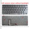 NOWA amerykańska klawiatura do HP Spectre X360 G1 G2 TPN-Q157 Q213 13-4000 13-4103DX 13-4001 13T-4000 Angielska podświetlana