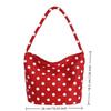 Spacious Polka Dot Tote Bag for Women Stylish Shoulder Handbag for Work School and Travel