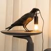 Lampada da Parete in Resina Decorazione Animale Lampada da Tavolo Uccello Semplice Creativa Nordica Lampada da Notte Comodino