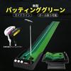 PGMGOLF Echte Putter-Übungsmatte mit Ballrücklauffunktion, Puttermatte, 3 m, Putter-Übungsausrüstung, automatisches Putten, Putt-Putter, großes Übungsgerät