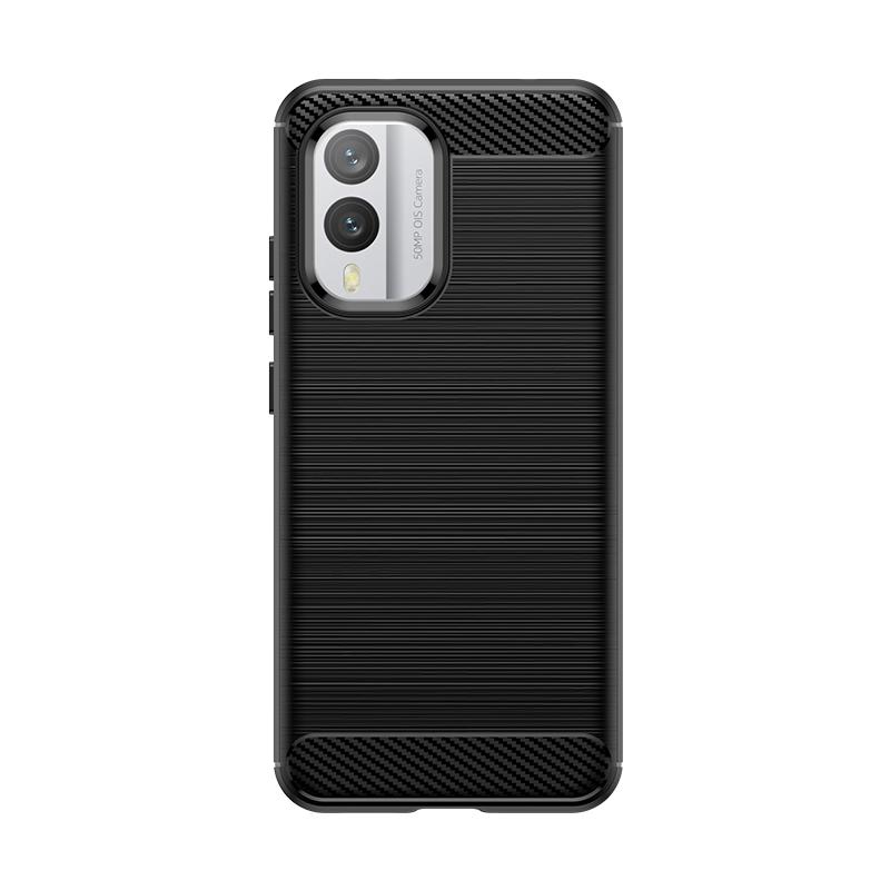 Pro Kryt Nokia X30 5G Pouzdro Pro Nokia X30 5G Kryty Nárazuvzdorný Měkký TPU Nárazník Pouzdro na Telefon z Uhlíkových Vláken Pro Nokia X30 5G Fundas