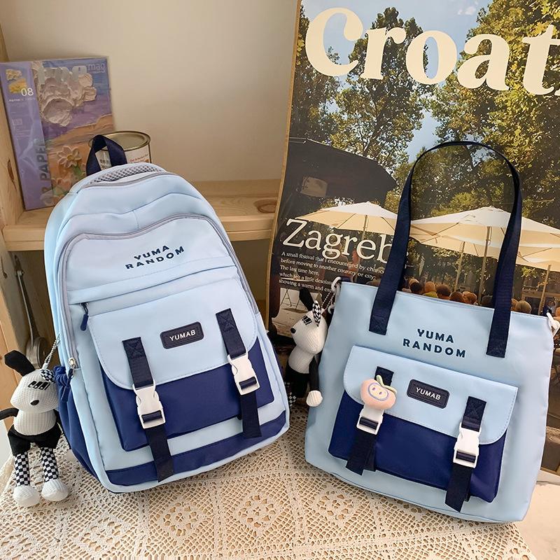 Children Elementary School Students Backpack High School Students Ins High Quality Junior High School Students Backpack