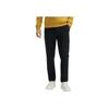 FILA Solid Color Straight Leg Knit Casual Pants Men bottoms Black F11M412605F-BK