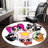 Powerpuff Girls Chair mat Round Rug Office carpet, Non slip, Suitable for Living Rooms, Bedrooms,Decor1205771a