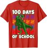 100 Days Of School Dino Animal Cute Present Friends Unisex T-Shirt