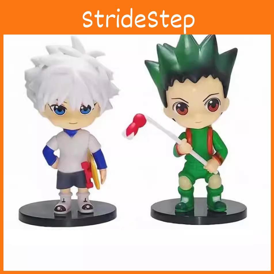 Exquisite 10cm Hunter X Hunter Figure Set Featuring Gon Killua Kurapika And Hisoka Collectible Toys