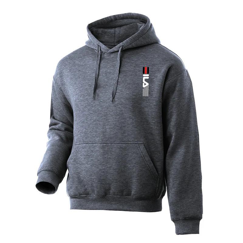 Men's hooded sweatshirt  women's knitted sweatshirt  autumn and winter casual hooded sweatshirt