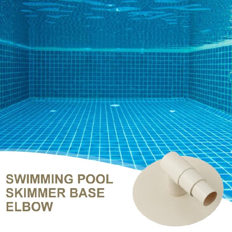 Professional Pool Skimmer Connection Elbow, Vacuum Adapter Board 8929 for Pool Service Repair Centers Daily Maintenance