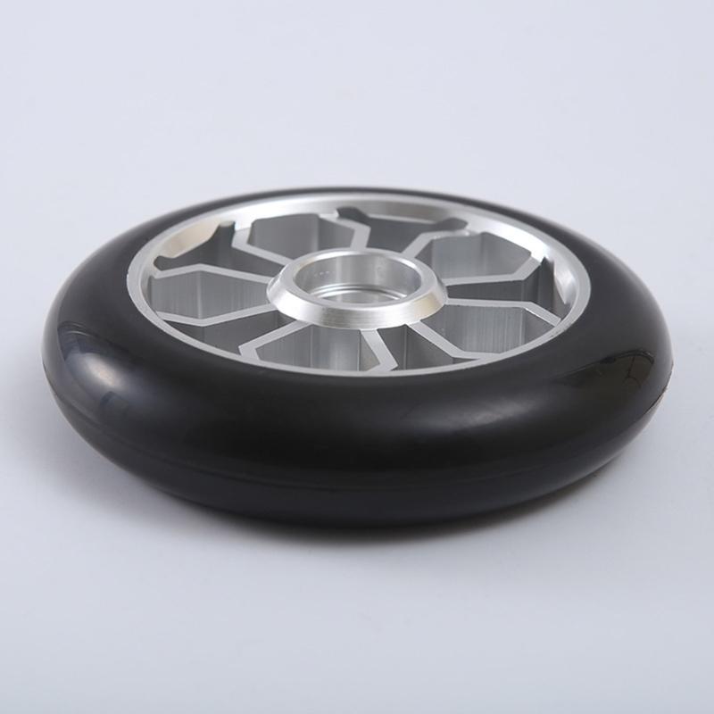 2-pack Ersättningshjul för Kickbike med Kullager Aluminiumlegeringar Kickbikehjul för Aggressiv Trickcykling