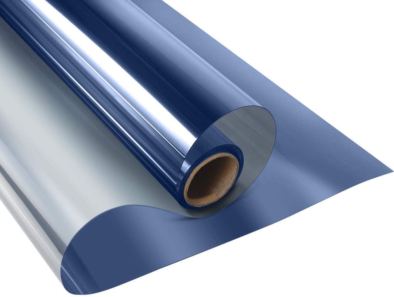 

Односторонняя зеркальная оконная пленка, витражное виниловое стекло, самоклеящаяся пленка, серебряная теплоизоляция, солнцезащитная тонировка для окон, конфиденциальность для дома 50x500 cm