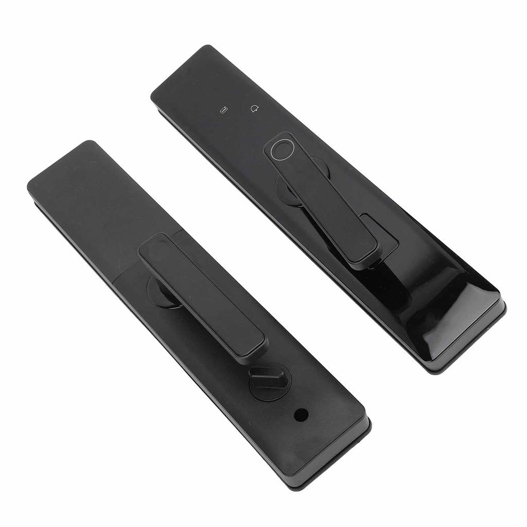 Smart Entry Lock Aluminum Alloy Fingerprint Password Card APP Control Semiconductor Keyless