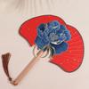Elegant Peony Flower Embroidered Patches Sew On Clothes Patches Clothing Applique  Sewing
