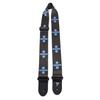 P Perri's Leathers Ltd. P Leathers Ed Sheeran Official Licensed Guitar Black Perri's Ltd. Strap, 2-inch, Color
