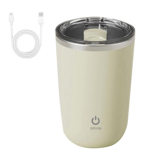 Self Stirring Coffee Mug Magnetic Stirring Mug Electric Shake Bottle 350ml Portable Protein Powder Shaker for Coffee Milk Cocoa