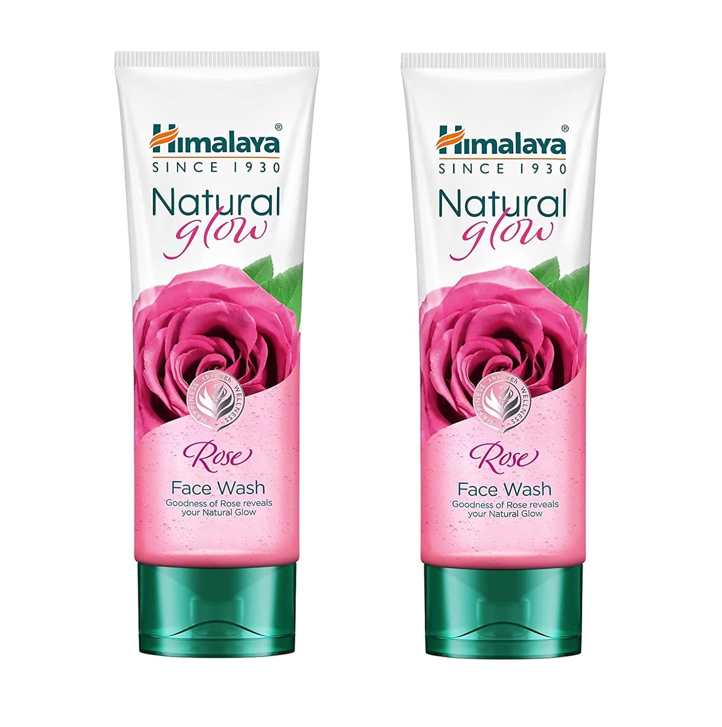 Himalaya Natural Glow Rose Face Wash, 100ML (Pack of 2) 100 ML