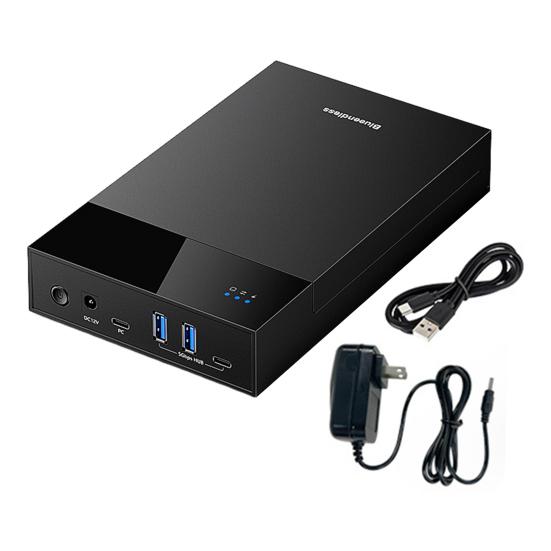 External Hard Drive Enclosure 5Gbps High-Speed Transmission Universal Compatibility USB 3.0 to SATA Hard Drive Docking Station