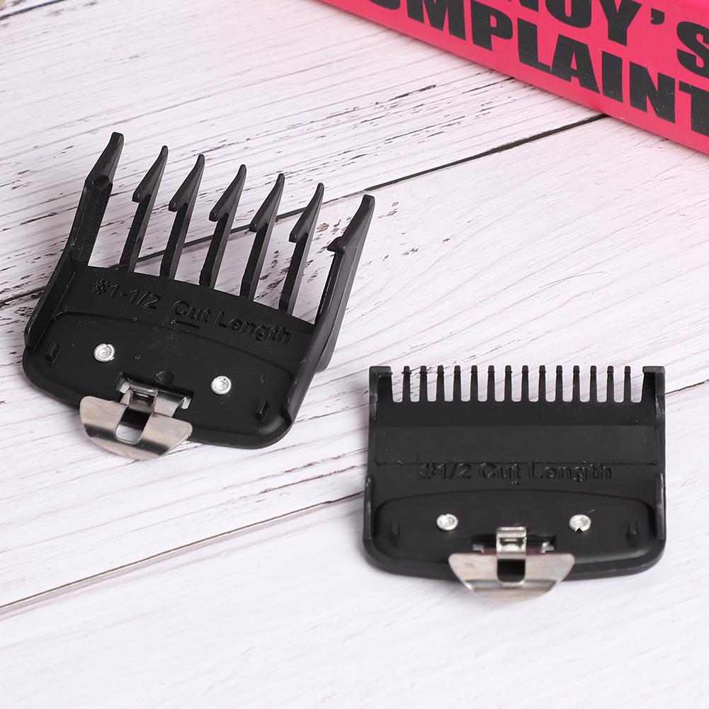 2pcs Professional Comb Guide Set Hair Clipper Spare Parts Hairstyling Limit Combs Accessory