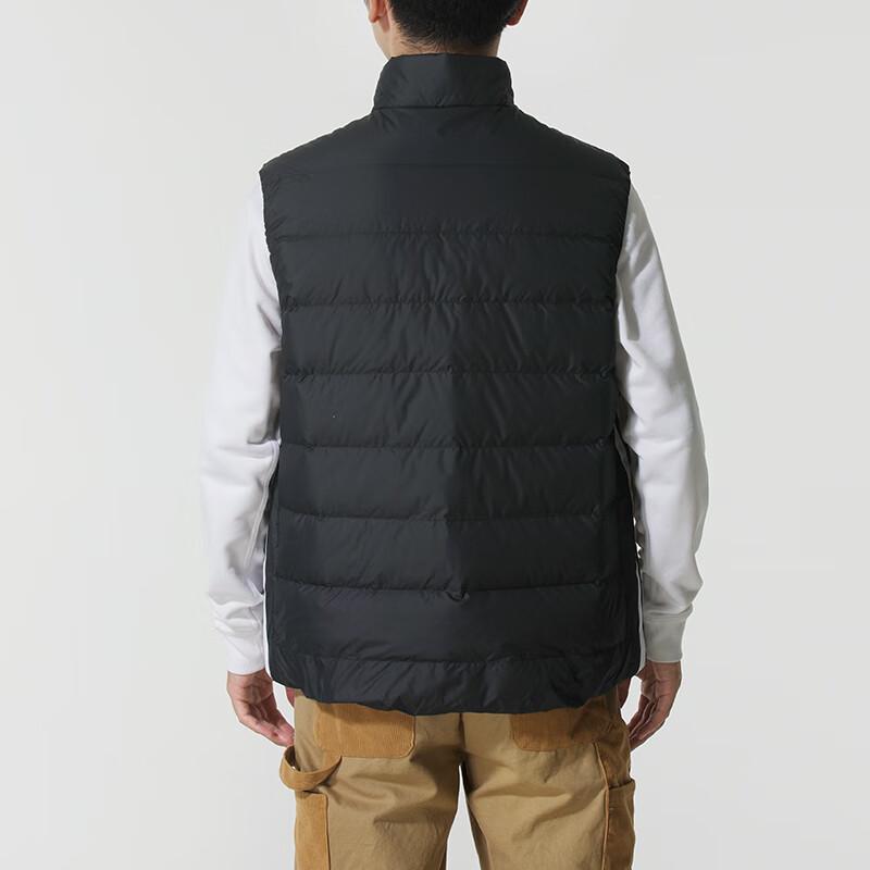 adidas 3-Stripes Warm Comfortable Stand Collar Zipper Down Vest Men Vest KH3984