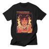 Classic Simple Cartoon Anime American Illustration Casual Tshirt Luxury Brand for Men and Women