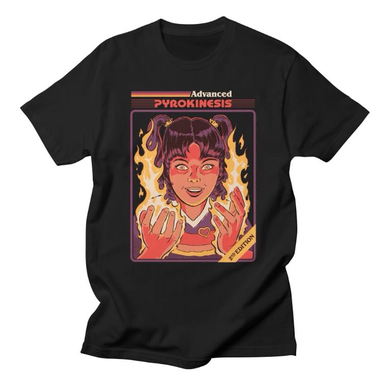 Classic Simple Cartoon Anime American Illustration Casual Tshirt Luxury Brand for Men and Women