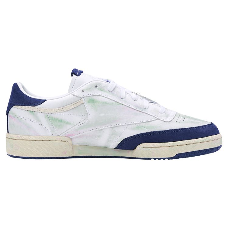 Randomevent x Reebok Club C 85 AFTER TROUBLE Unisex Sneakers White Blue Stucco 100210109
