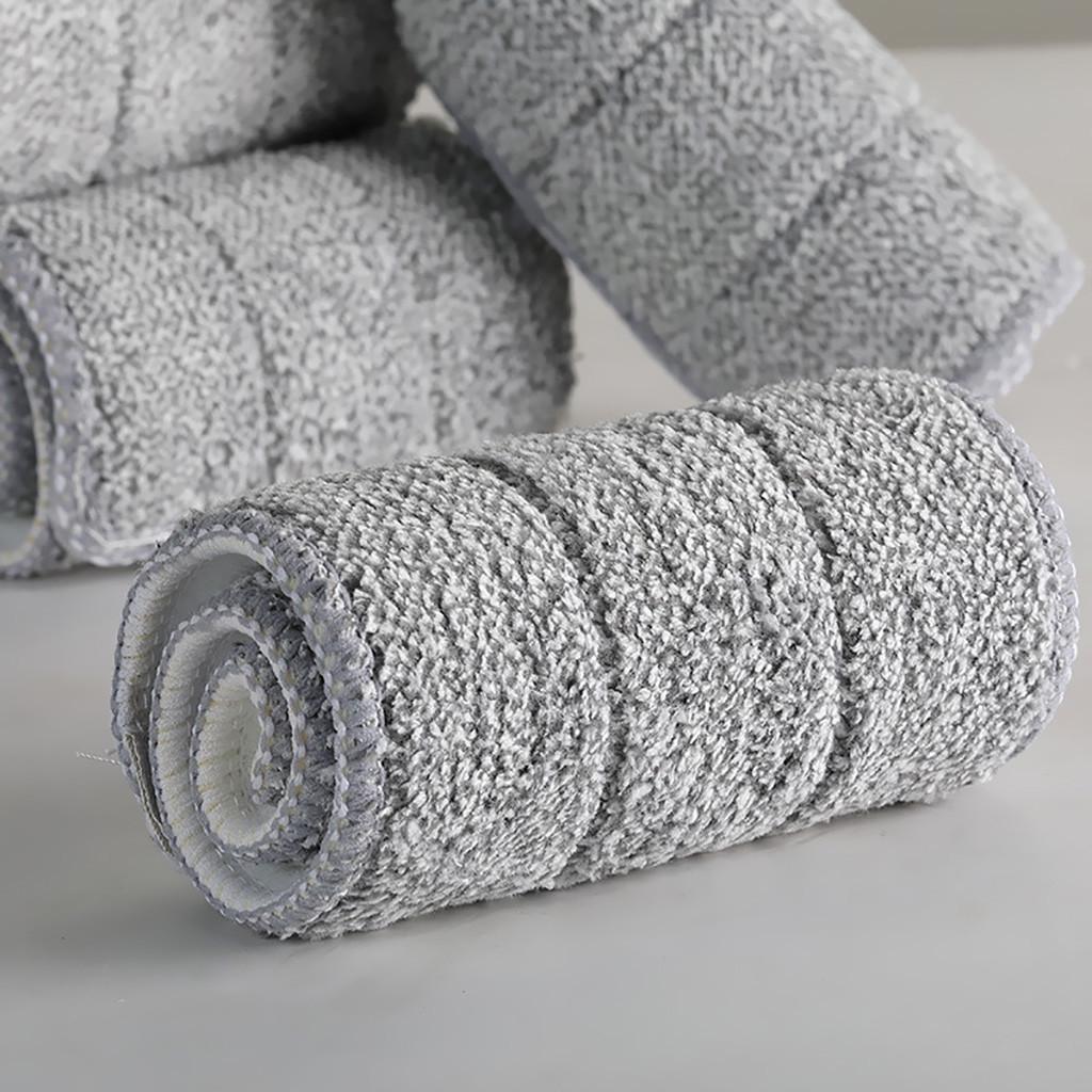 Washable Reusable Microfiber Mop Pads, Durable Cleaning Replacement Heads