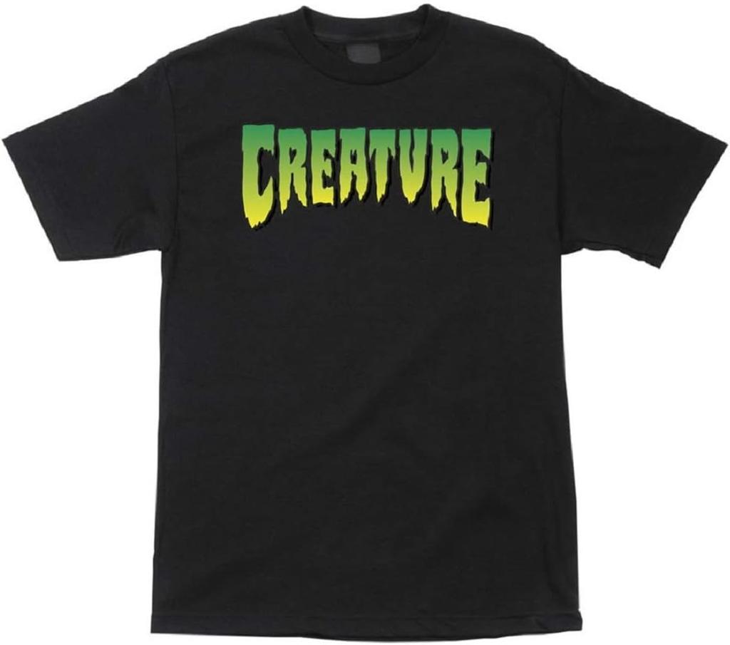 CREATURE Men's S/S T-Shirt Classic Logo Skate T-Shirt