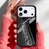 Vintage Musik Gitarren Handyhülle für iPhone 17 Air 16e 15 14 13 Pro Max Rückabdeckung für 12 11 Pro Coque