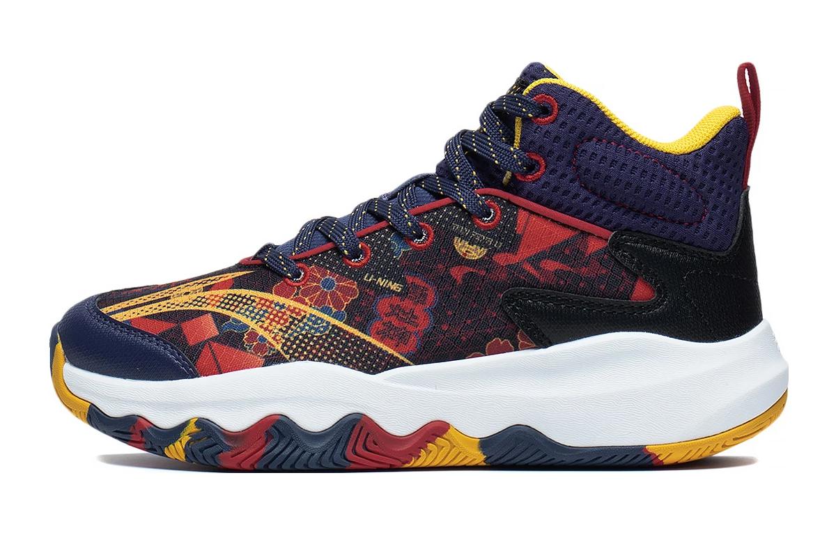 Li Ning YOUNG Авангард Сила PRIMARY 3.0 Удобные Нескользящие Износостойкие Средняя высота YKBT006-7 38