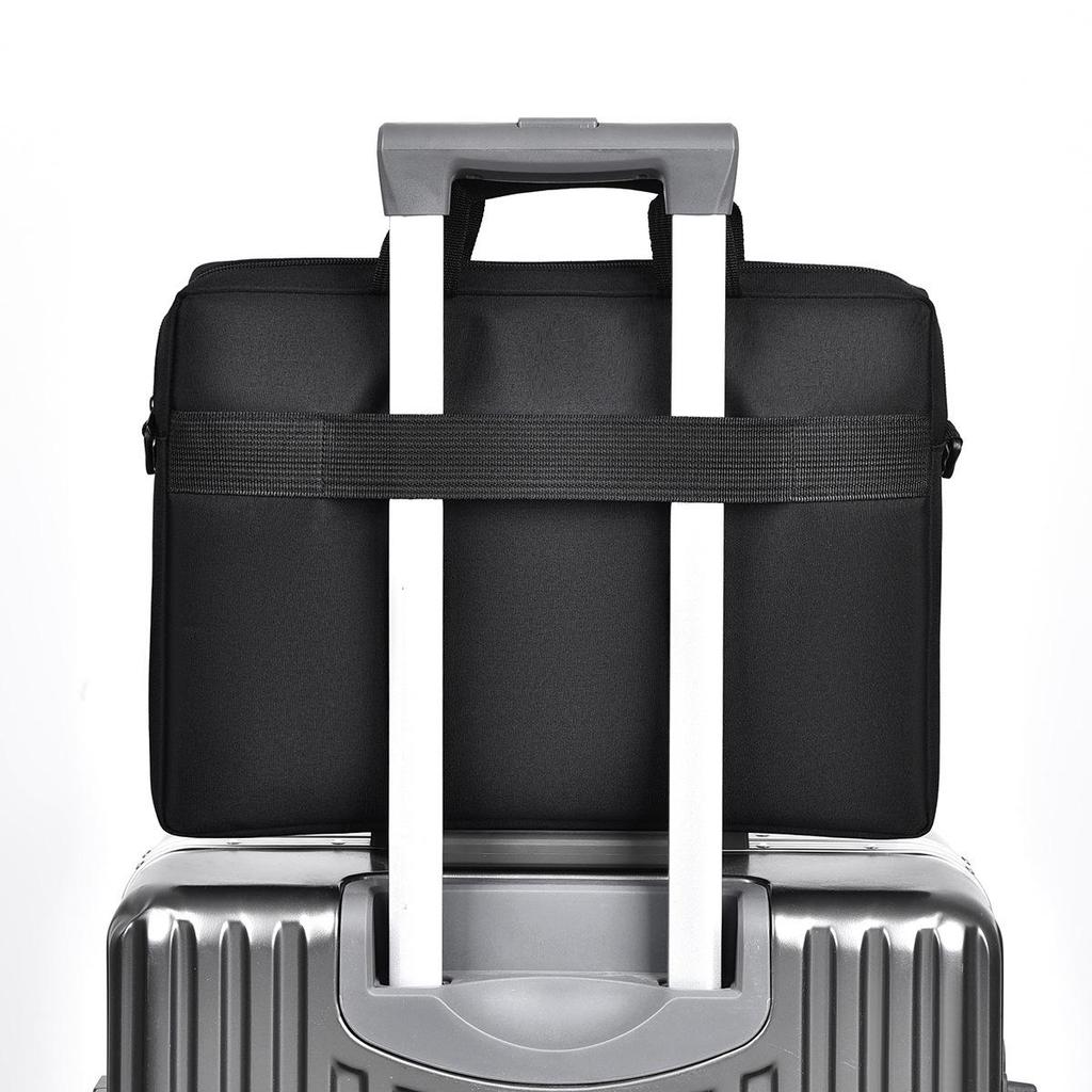 Unisex Cross-Border Laptop Bag: Thick, Large Capacity Shoulder Bag for Apple, Huawei, Lenovo