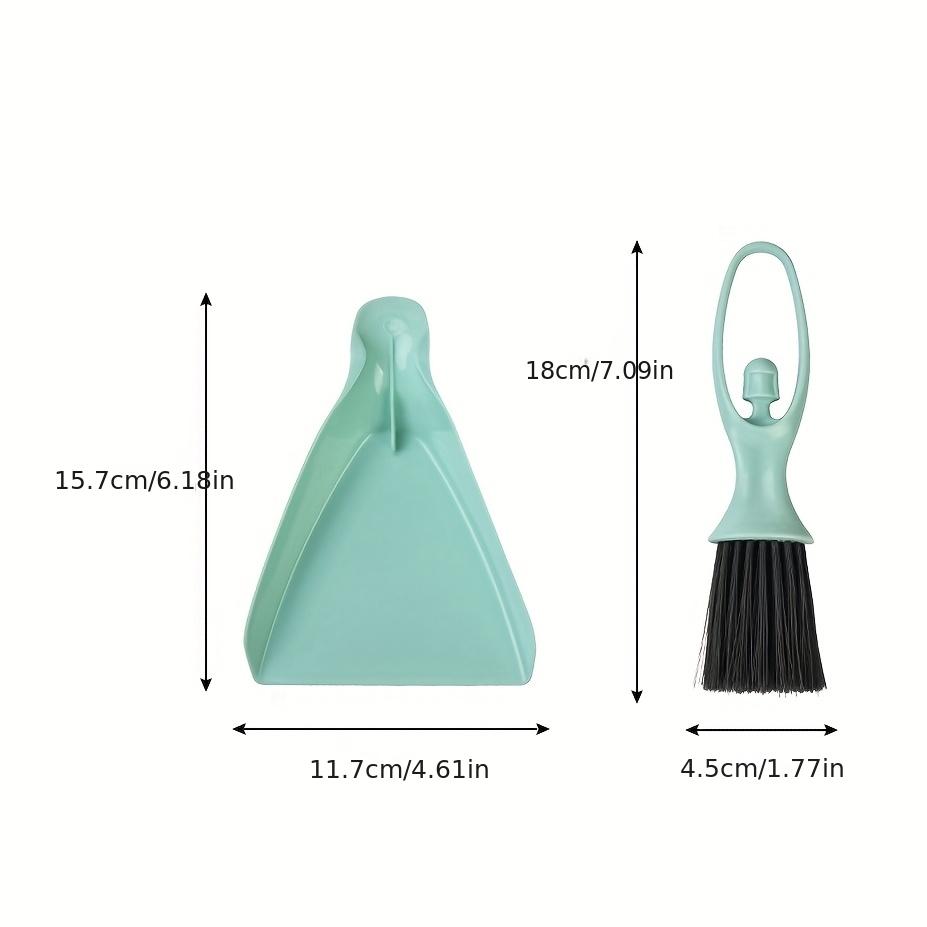 Cleaning Mini Broom And Dustpan Set - For Drawer Surfaces