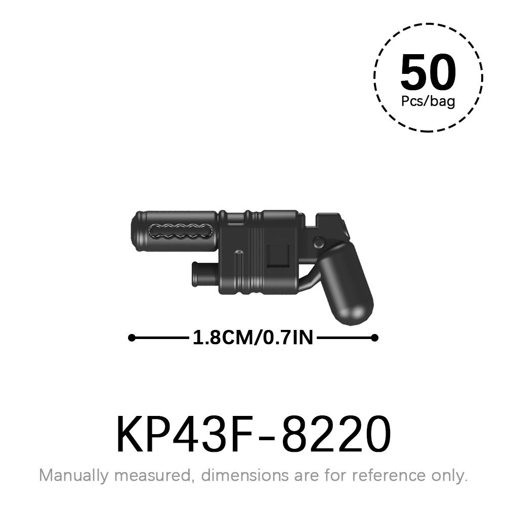 50pcs/lot Military Weapons Set SWAT WW2 Action Figures Parts MOC Bricks Star WW2 Corps Gun Accessories Building Blocks Kids Toys