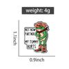 Cowboy Frog Enamel Pins Not Now Partner My Tummy Hurts Brooches Lapel Badges Funny Froggy Jewelry Gift for Friends