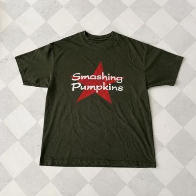 Smashing Pumpkins Vintage Graphic T-Shirt Unisex Cotton Retro Rock Tee