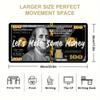 Large Mouse Pad Money Pattern Desk Pad Funny Design Art Mousepad With Non-Slip Rubber Base Stitched Edge Deskpad for Work 30x60