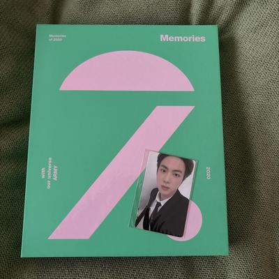 [USED] BTS Memories 2020 "DVD" Trading Card Jin with Japanese Subtitles