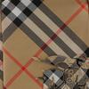 Burberry Vintage Check Canvas Crossbody Bag With Equestrian Knight Embroidery For Daily Use