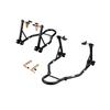 VEVOR Motorcycle Stand Lift, 1100lbs Capacity Front Rear Combo Stand Lift, Front Wheel Dual-Fork Stand, Rear U+L Fork Swingarm Spool Stand
