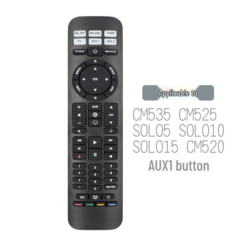 Compatible Remote Control for BOSE Doctor TV Speaker: 535, 525, SOLO5, SOLO10, SOLO15, CM520