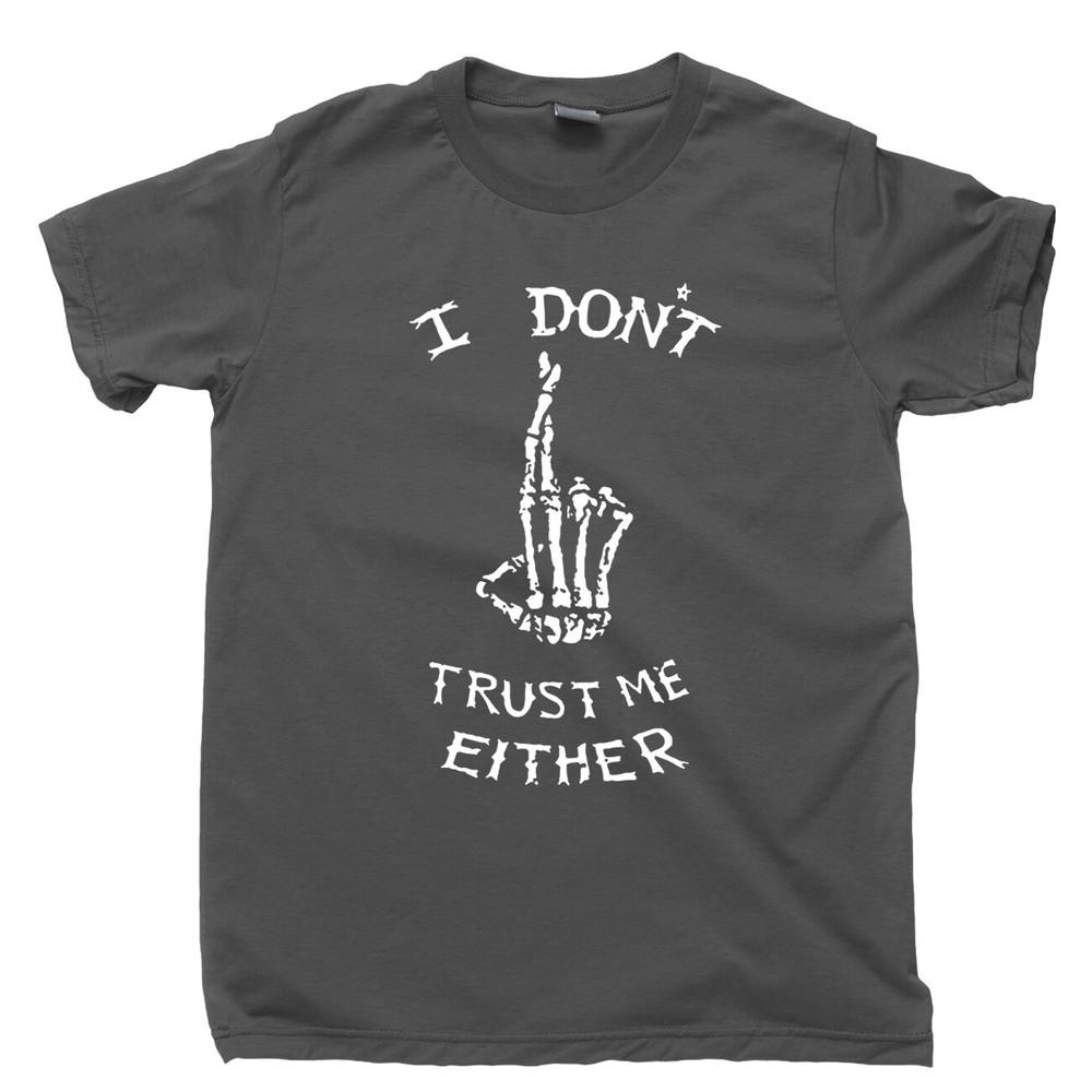 

Good Luck T Shirt Skull Ring Necklace Tattoo Sticker Patch Bad Destruction Tee 4XL