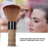 Wooden Handle Barber Face Duster Professional Hair Cutting Brush Neck Duster Brush  Salon Use