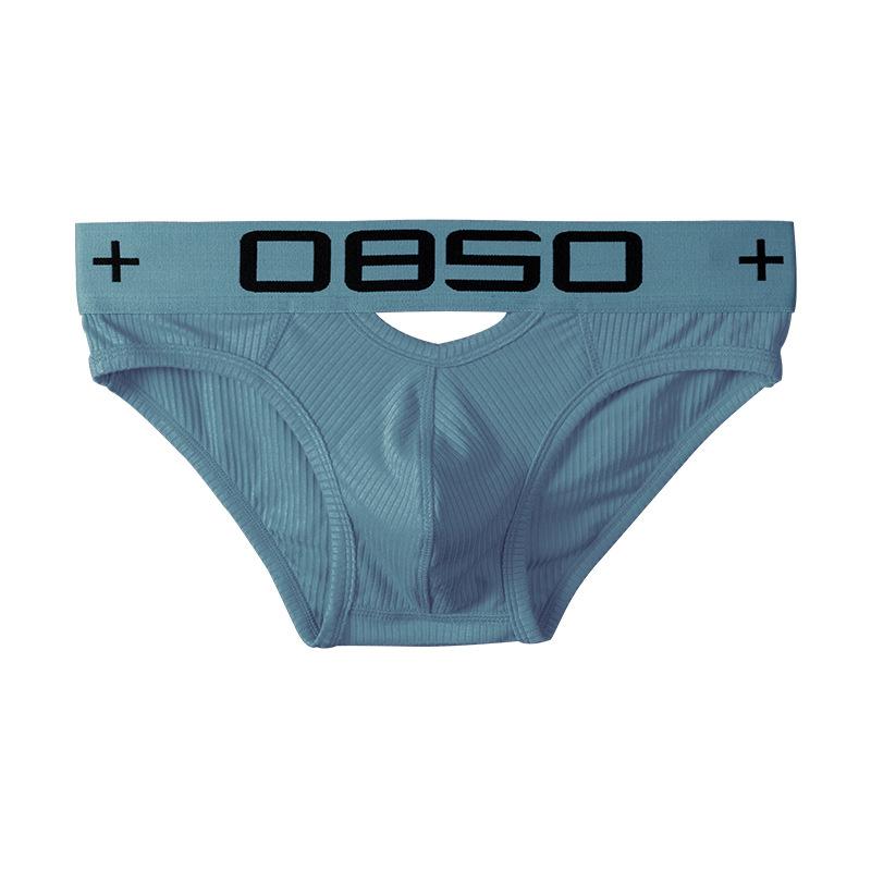 Men Erotic Clothing Men Underpants Low Waist Sexy Leakage Cotton Comfortable Bag Triangular Pants Trendy