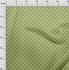 oneOone Cotton Flex Light Green Fabric Watercolor Flower With Leaves Fabric For Sewing Printed Craft Fabric By The Yard 40 Inch