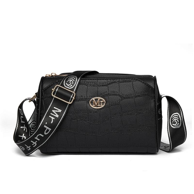 

Сумка кроссбоди с узором крокодила, женская сумка, модная сумка-тоут большой вместимости, летняя цилиндрическая женская сумка