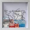 Artificial Board Travel Collection Box Handmade Ticket Shadow Box with Slot  Ticket Stubs