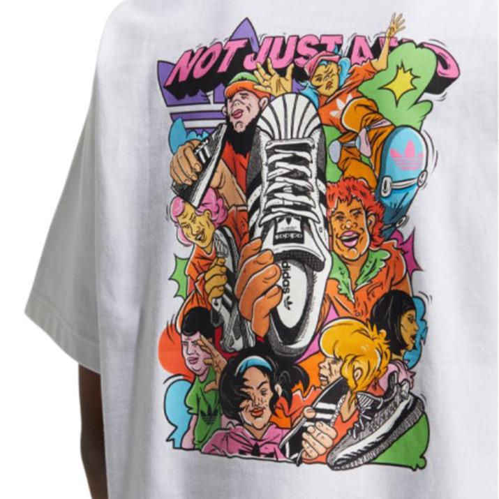 Adidas Originals T Shirt Unisex White HY4682
