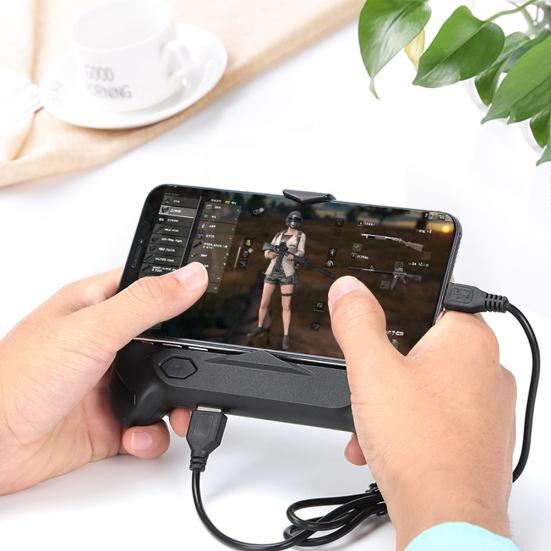 Mobile Phone Game Cooling Fan Power Controller Handle Desktop Bracket Radiator