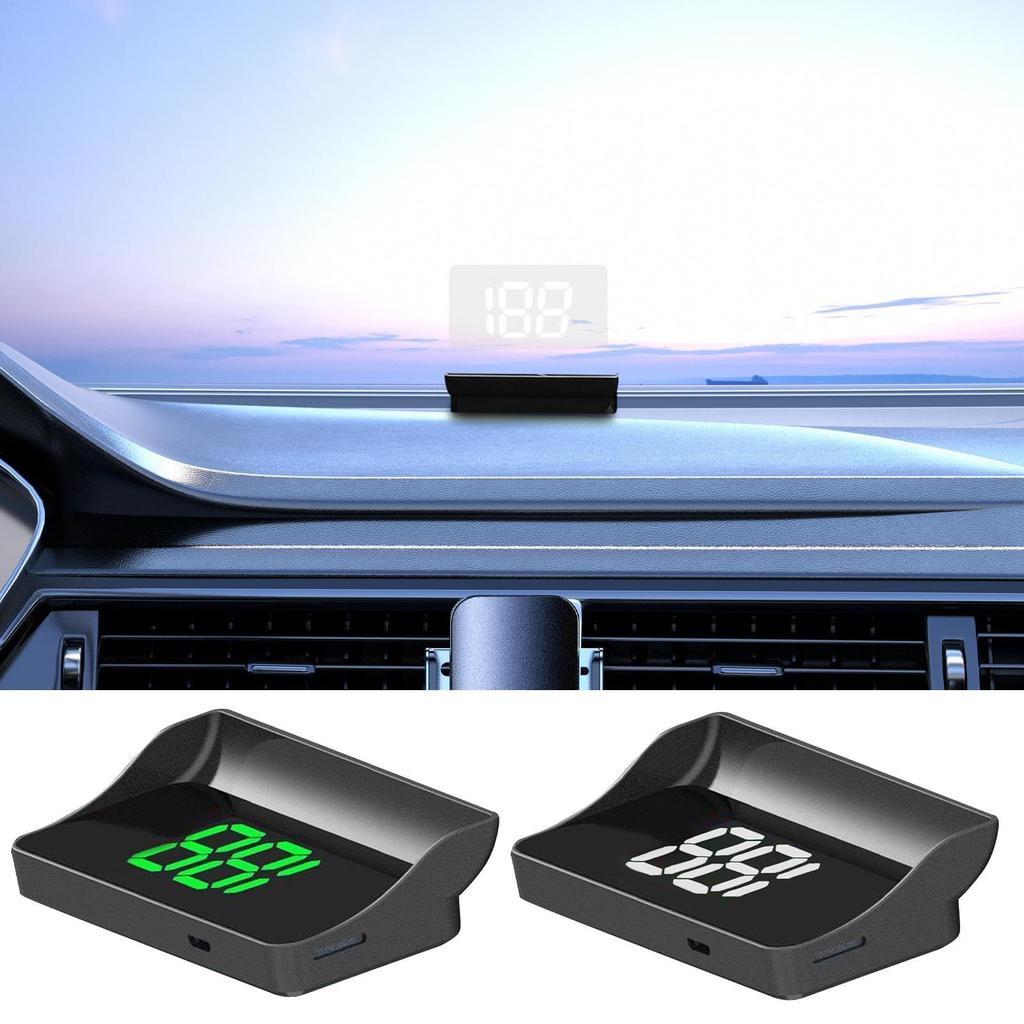 Digital Speedometer for Car HUD Display Car Windshield Digital Auto Speed Monitor for Sedans SUVs Trucks Buses RVs Scooters